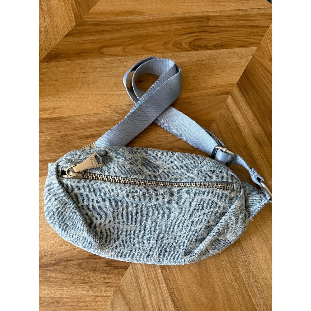Aimee Kestenberg Denim Leather Milan Bum Bag